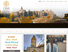 Tablet Screenshot of italy.ceastudyabroadblog.com